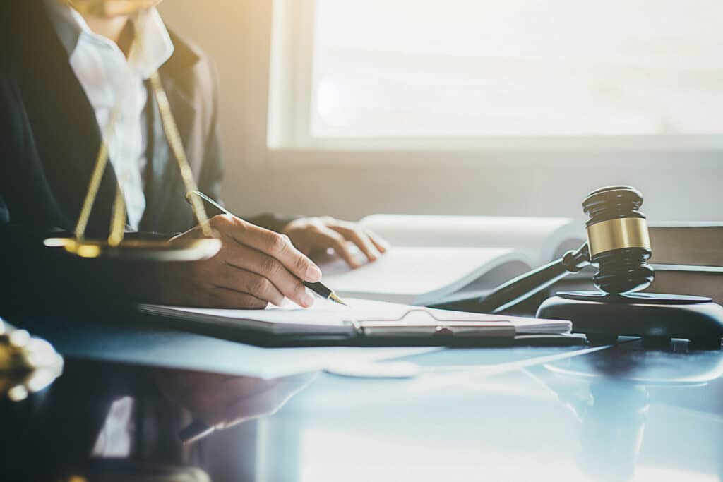 Underskrift på dokument